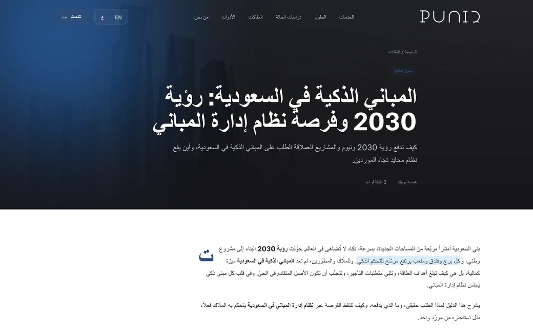 مقال من مدونة بونيك